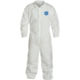 Magid Glove Tyvek Coverall w/Zipper Front, Elastic Wrists and Ankles, Xxxl, Case of 25, CVC11XXXL