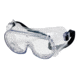 MCR Safety 22 Series Safety Goggles, Uncoated Lens, Adjustable Rubber Strap, Clear, One Size, 2230R