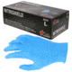 MCR Safety 6015L NitriShield Disposable Nitrile Gloves, Powder Free Industrial Food Service Grade, 9.5in Length, 4 mil Thickness, Blue, Large, 6015L