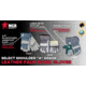 MCR Safety A Shoulder Leather Palm Work Gloves, 2.5in Plasticized Safety Cuff, Pair, Gray, Large, 1400A