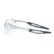 MCR Safety A1 Series Safety Glasses, Anti-Fog Lens, Extremely Flexible Temples, Non-Slip Temples and Soft TPR Nose Piece, Clear Lens/Silver Frame, One Size, IA120AF