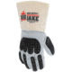 MCR Safety Big Jake Ultimate Protection Premium A+ Side Leather Palm Work Gloves, Gray, Large, 1760L