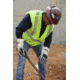 MCR Safety Big Jake Ultimate Protection Premium A+ Side Leather Palm Work Gloves, Gray, Large, 1760L