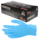 MCR Safety ChemTech Disposable Nitrile Vinyl Blended Gloves, Powder Free Industrial Food Service Grade, 9.5in Length, 4 mil Thickness, Blue, X - Large, 7010XL