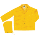 MCR Safety Classic Series Waterproof Rain Jacket, .35mm PVC/Poly, Detachable Hood, Yellow, 6X, 200JX6