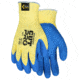 MCR Safety Cut Pro 10 Gauge Kevlar Shell Cut Resistant Work Gloves, Latex Coated Palm and Fingertips, Blue/Yellow, Medium, 9687M