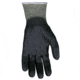 MCR Safety Cut Pro 10 Gauge Kevlar/Steel Shell Cut Resistant Work Gloves, HPT Coated Palm and Fingertips, Black/Green, Small, 9389PVS