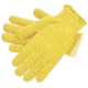 MCR Safety Cut Pro 7 Gauge Kevlar with Cotton Interior Cut Resistant Work Gloves, Heavy Weight, Yellow, Large, 9367L