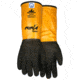 MCR Safety Cut Pro Ninja Coral Cut Resistant Work Gloves, 10 Gauge Dyneema Diamond Technology Lined, 14in PVC Cuff with Coral Dip, Black, Medium, N6464M