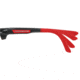 MCR Safety Dominator DM3 Series Safety Glasses, MAX36 Lenses, Adjustable Wire Core Temples and Nose Piece, Fire Mirror, One Size, DM131RDC