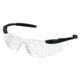 MCR Safety DS1 Series Safety Glasses, Non-slip TPR Temple Grips and Nose Piece, Clear, One Size, DS110