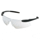 MCR Safety DS1 Series Safety Glasses, Non-slip TPR Temple Grips and Nose Piece, I/O Clear Mirror, One Size, DS119