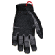 MCR Safety ForceFlex Mechanics Gloves Reinforced Clarino Synthetic Leather Palm Mesh with TPR Metacarpal Protection, Gray/Hi-Vis Yellow, Medium, Y200M