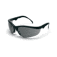 MCR Safety Glasses Blk Frm Gray Lens PK12 KD312, Each
