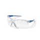 MCR Safety Glasses Safety BLUE/CLEAR Lens DC120, Each
