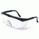 MCR Safety Glasses Unctd Blk Frame PK12 SS010