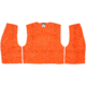 MCR Safety Hi Vis Reflective Safety Vest, ANSI Type R Class 2, Mesh with 2in Silver Stripes, Breakaway Design with Hook and Loop Closures, Fluorescent Orange, XL, CL2MOXL