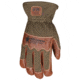 MCR Safety Mustang Utility Drivers Work Gloves, Grain Goat with Double Palm, DuPont Kevlar Lined and Sewn, Nomex Back with Wing Thumb, Brown, Medium, MU3624FRM