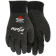 MCR Safety Ninja Ice Insulated Work Gloves, 15 Gauge Nylon with Acrylic Terry Interior, Fully Coated with HPT, Black/Black, Large, N9690FCL