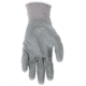 MCR Safety NXG Work Gloves, 10 Gauge Cotton Polyester Shell, Latex Palm and Fingertips, Blue/White, Large, 9680L