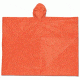 MCR Safety Poncho Disp Pvc 1PLY Orange O41