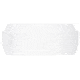 MCR Safety Safety Face Shield Double Matrix Replacement Window, Impact Resistant Acetate, .044 Inches in Thickness, Clear, One Size, 494400