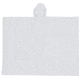 MCR Safety Schooner Disposable Rain Poncho, .10mm PVC, Attached Hood, Tote Pouch, Clear, One Size, O42