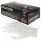 MCR Safety SensaTouch Disposable Latex Gloves, Powder Free Industrial Food Service Grade, 9.5in Length, 5 mil in Thickness, White, X - Large, 5055XL