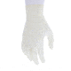 MCR Safety SensaTouch Disposable Latex Gloves, Powder Free Medical Grade, 9.5in Length, 5 mil Thickness, White, X - Large, 5045XL