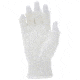 MCR Safety Survivor 7 Gauge Fingerless Cut Resistant Work Gloves, Light Weight and Cool, White, X - Small, 9349XSD