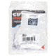 MCR Safety Survivor 7 Gauge Fingerless Cut Resistant Work Gloves, Light Weight and Cool, White, X - Small, 9349XSD