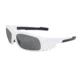 MCR Safety Swagger SR1 Series Safety Glasses with UV-AF Anti-Fog Coating, Soft Non-Slip Nose Piece and Temples, Gray, One Size, SR122AF
