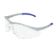 MCR Safety T1 Series Safety Glasses with UV-AF Anti-Fog Lens Coating, Hybrid Temple Design, Clear/ Frame Steel, One Size, T1140AF
