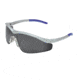 MCR Safety T1 Series Safety Glasses with UV-AF Anti-Fog Lens Coating, Hybrid Temple Design, Gray, One Size, T1142AF