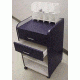 Mitchell Plastics SUPPLY/PHLEBOTOMY Cart Grey PHC-2018G