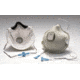 Moldex/Metric 2700 N95 Particulate Respirator w/ Ventex Valve, Pack of 10, Medium/Large, 2701N95-PK