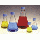 Nalge Nunc Disposable Erlenmeyer Flasks with Vented Closure, PETG, Sterile, NALGENE 4115-1000 Plain Bottom Flasks