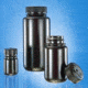 Nalge Nunc Laboratory Bottles, Amber, High-Density Polyethylene, Wide Mouth, NALGENE 2106-0001