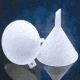 Nalge Nunc Large Size Funnels, Polyethylene, NALGENE 4262-0110