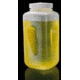 Nalge Nunc Large Square Bottle, Polypropylene, Wide Mouth, NALGENE 2122-0010 Bottle Wm Square 1 Gal, Each