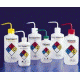 Nalge Nunc Right-To-Know Safety Wash Bottles, NALGENE 2425-0503 500 Ml Size, 28 Mm Closures