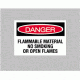 National Marker Danger Sign Moving MACH.10X14 D-305-PB