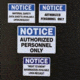 National Marker SGN.MAT.SAFTEY Data Shts 7X10 N-144-R