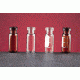 National Scientific Wide Opening Crimp-Top Vials, National Scientific C4011-94W Unassembled Vial And Crimp Seal Convenience Kits Clear Target I-D Vials
