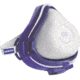 North Safety Products 4200 Half-Mask N95 Respirator Assembly, 1 Each, Large, 4200L-EA