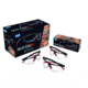 North Safety Products/Haus Glasses Safety Blk/red Frm Clr T5900NTKS, Unit EA