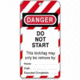 North Safety Products/Haus Loto TAG-''DO Not START'' ELA250/1
