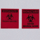 Nutheme Labels Biohazard Id Orng PK10 LZB7020