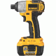 DeWALT 1/4in 18v Crdless Impactdriver 115-DC827KL, Unit EA