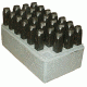 C.H. Hanson 1/8in Hd Steel Letter Hand Sta 337-20851, Unit PK